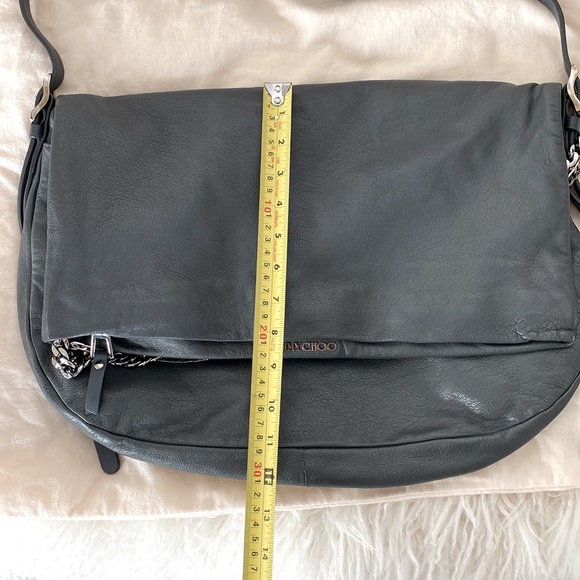 Jimmy Choo biker chain shoulder handbag (large) - Picture 11 of 12